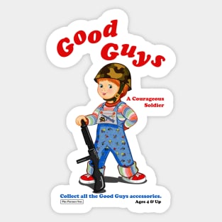 Good Guys - Soldier - Child's Play - Chucky Sticker